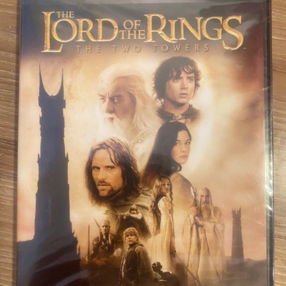 LORD OF THE RINGS THE TWO TOWERS WIDESCREEN DVD